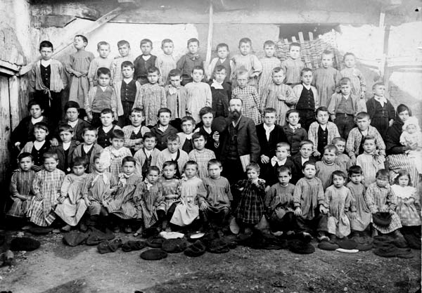 Alumnos en 1909